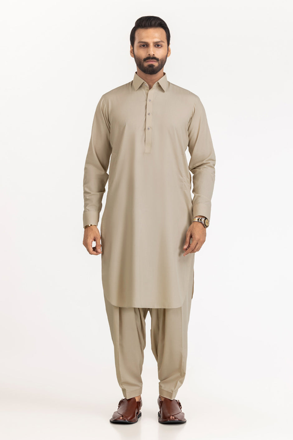Sangam Cotton Unstitched Fabric Cotton-LF