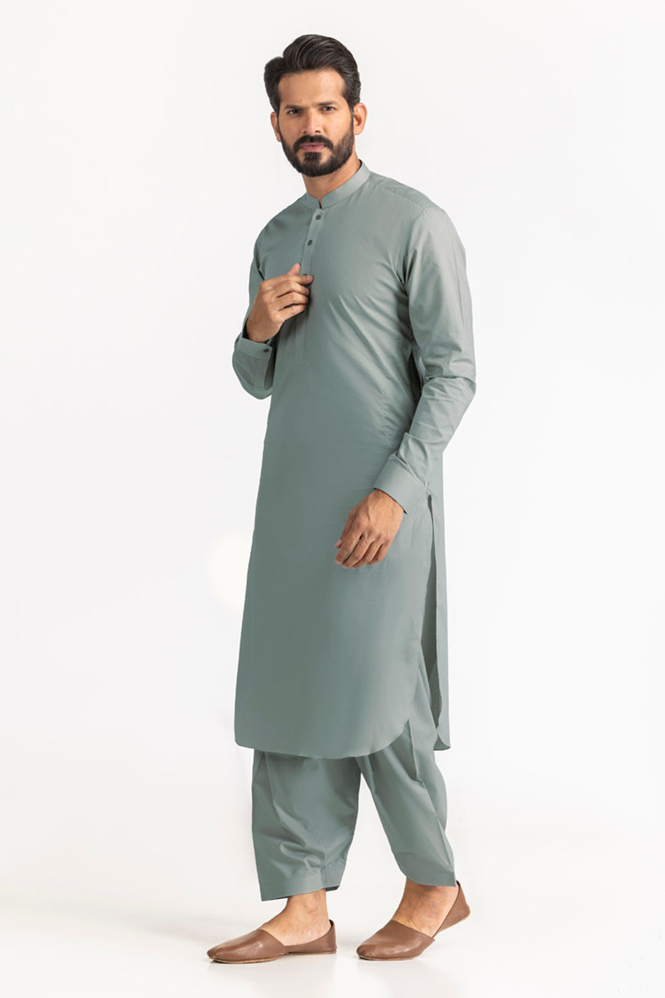 Sangam Cotton Unstitched Fabric Cotton-LF