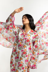 Satin Crincle Printed Dupatta IPD-44573