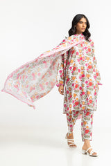Satin Crincle Printed Dupatta IPD-44573