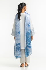 Satin Crinkle Printed Dupatta IPD-44706