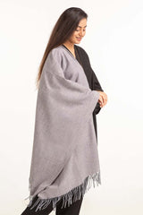 Grey Poly Viscose Scarf SCF-23-05