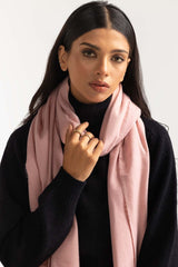 Light Pink Polyester Scarf SCF-23-12