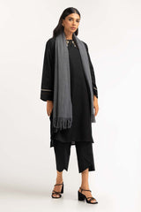 Charcoal Polyester Scarf SCF-23-14