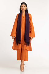 Purple Polyester Scarf SCF-23-15