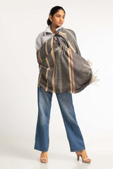 Multicolored Polyester Scarf SCF-23-20
