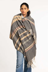 Multicolored Polyester Scarf SCF-23-20