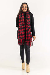 Multicolored Polyester Scarf SCF-23-24