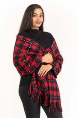 Multicolored Polyester Scarf SCF-23-24