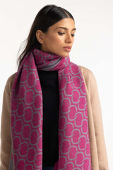 Multicolored Poly Viscose Scarf SCF-23-38