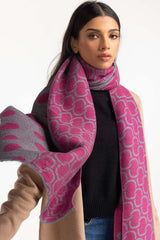 Multicolored Poly Viscose Scarf SCF-23-38