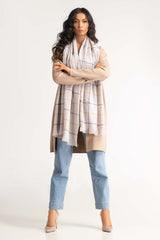 Multicoloured Polyester Scarf SCF-23-47