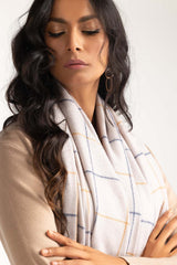 Multicoloured Polyester Scarf SCF-23-47