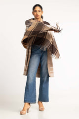 Multicoloured Polyester Scarf SCF-23-50