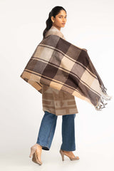 Multicoloured Polyester Scarf SCF-23-50