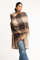 Multicoloured Polyester Scarf SCF-23-50