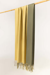 Double Side Two Colors Blended Scarf SCF-24-040