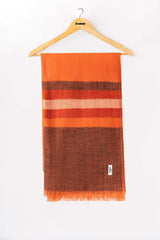 Red Blended Moonlight Border Scarves SCF-24-057