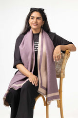 Purple Double Side Two Colors Blended Scarf SCF-24-071