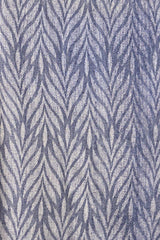 Denim Blue Blended Leaf Pattern Scarf SCF-24-082