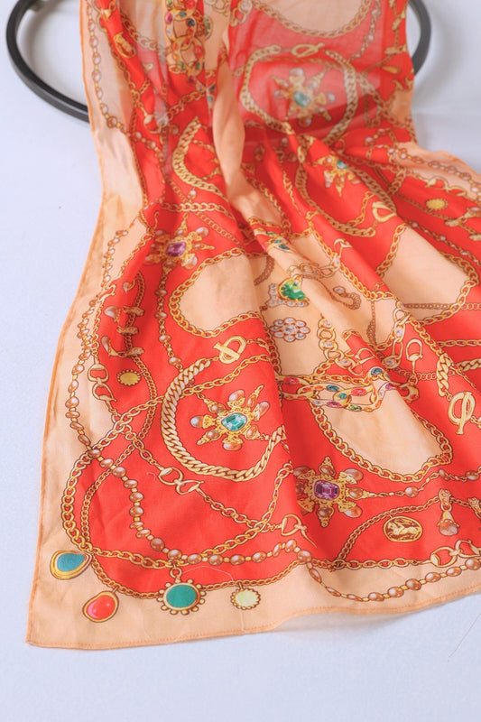 Printed Khadi Scarf SCF-43001