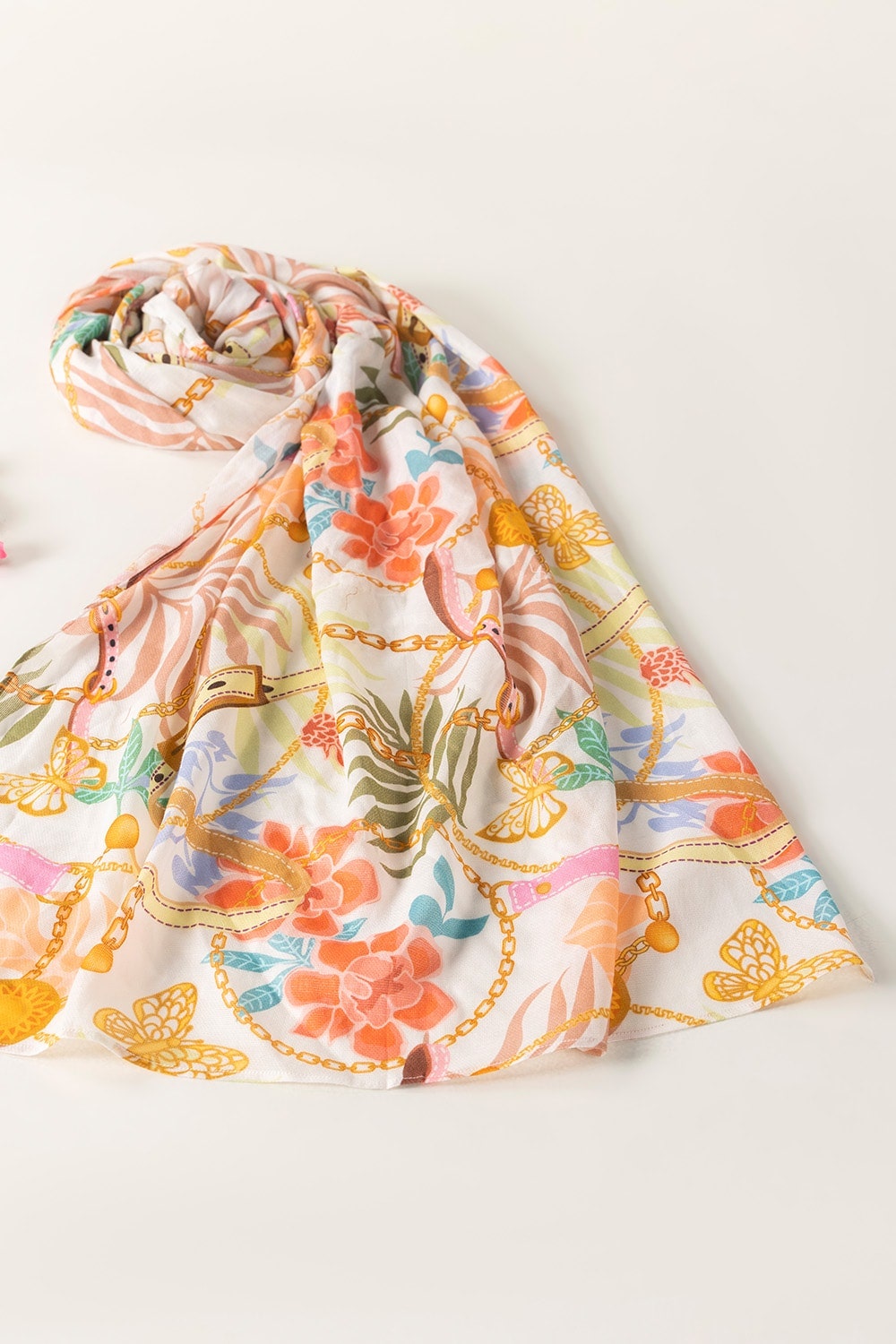Printed Khadi Scarf SCF-43002
