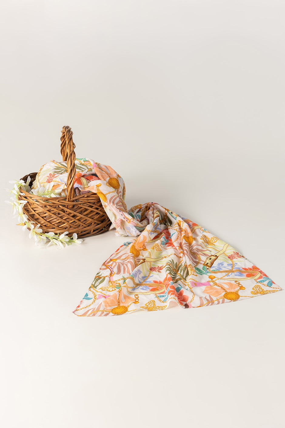 Printed Khadi Scarf