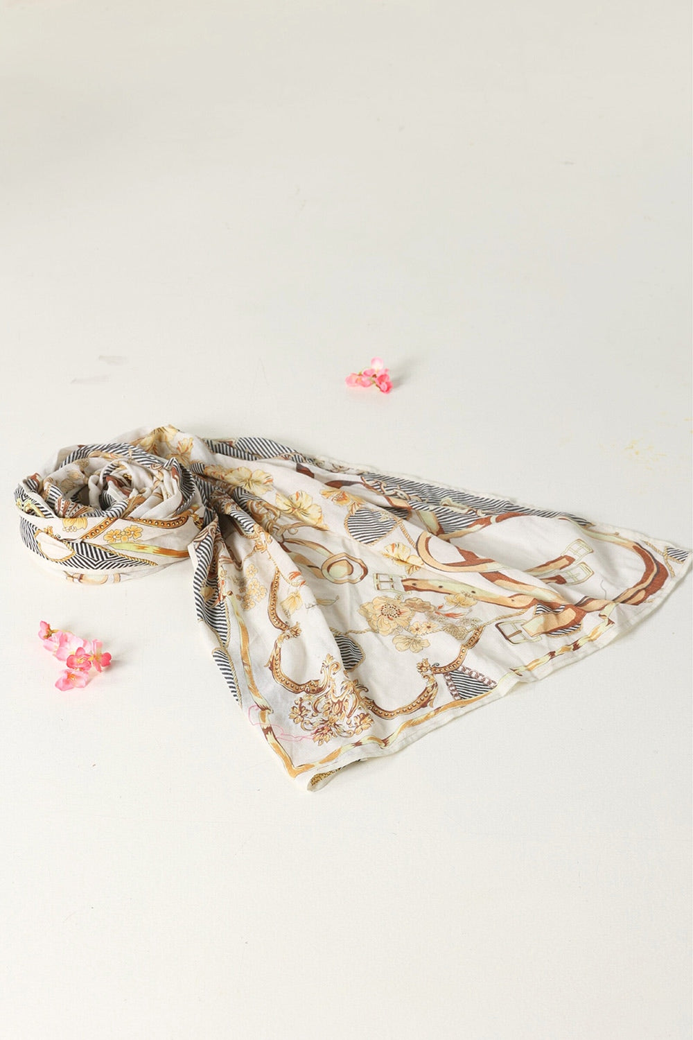 Printed Khadi Scarf SCF-43003