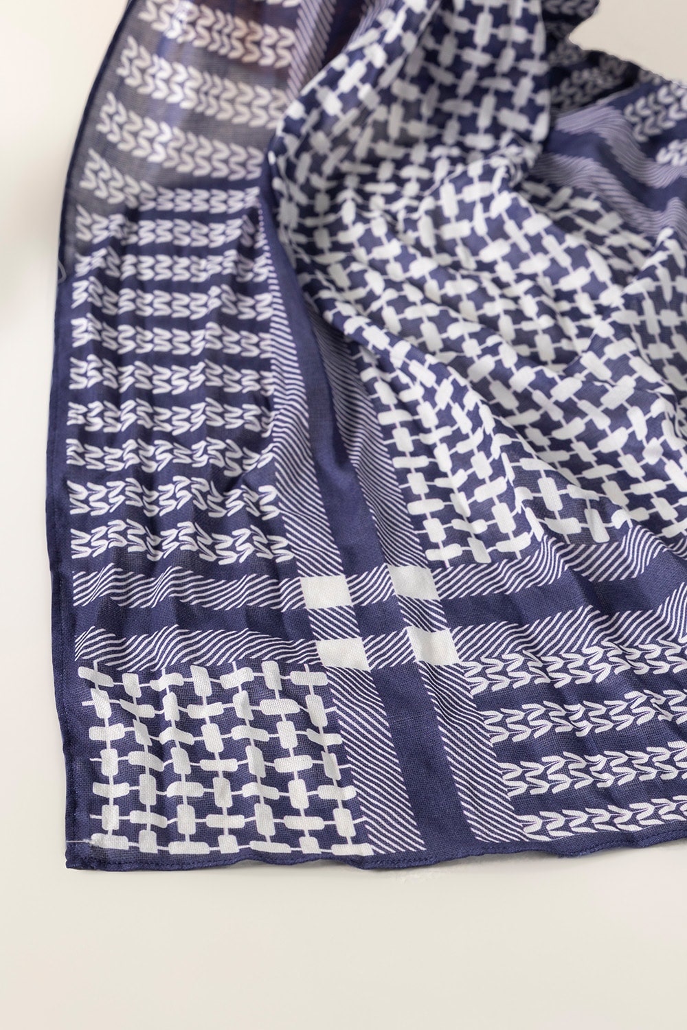 Printed Khadi Scarf SCF-43006