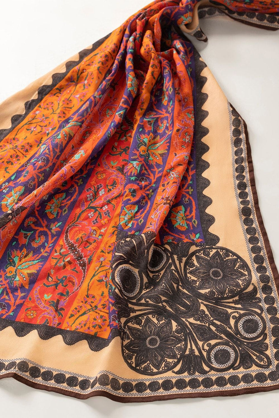 Printed Khadi Scarf