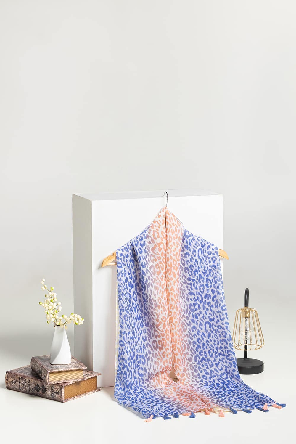 Slub Lawn Printed Scarf SCF-43028