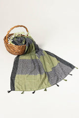 Multicolored Slub Lawn Printed Scarves SCF-43039