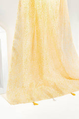 Slub Lawn Printed Scarf SCF-43041