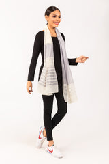 Grey & White Scarf SCF-S21-03 A