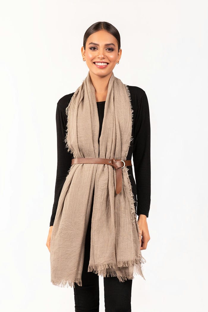 Sand Grey Scarf