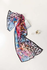 Printed Polyester Silk Scarf SCFI-23-05