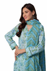 3 Piece Unstitched Printed Khaddar Suit SD-42049