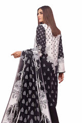 3 Piece Unstitched Printed Khaddar Suit SD-42101