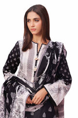 3 Piece Unstitched Printed Khaddar Suit SD-42101