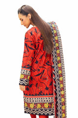 3 Piece Unstitched Printed Khaddar Suit SD-42122