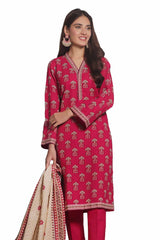 3 Piece Unstitched Printed Khaddar Suit SD-42127