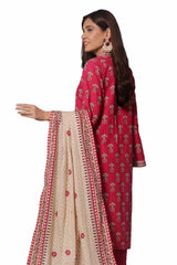 3 Piece Unstitched Printed Khaddar Suit SD-42127