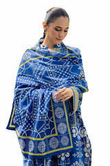 3 Piece Unstitched Printed Khaddar Suit SD-42135