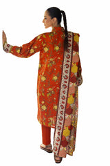 3 Piece Unstitched Printed Khaddar Suit SD-42141