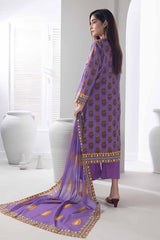 3 Piece Printed Lawn Unstitched Suit GF-32005 B