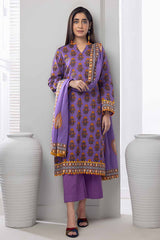 3 Piece Printed Lawn Unstitched Suit GF-32005 B