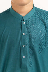 Sea Green Embroidered Kurta KR-KEMB22-014
