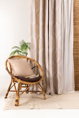 Sea Sand Printed Curtain