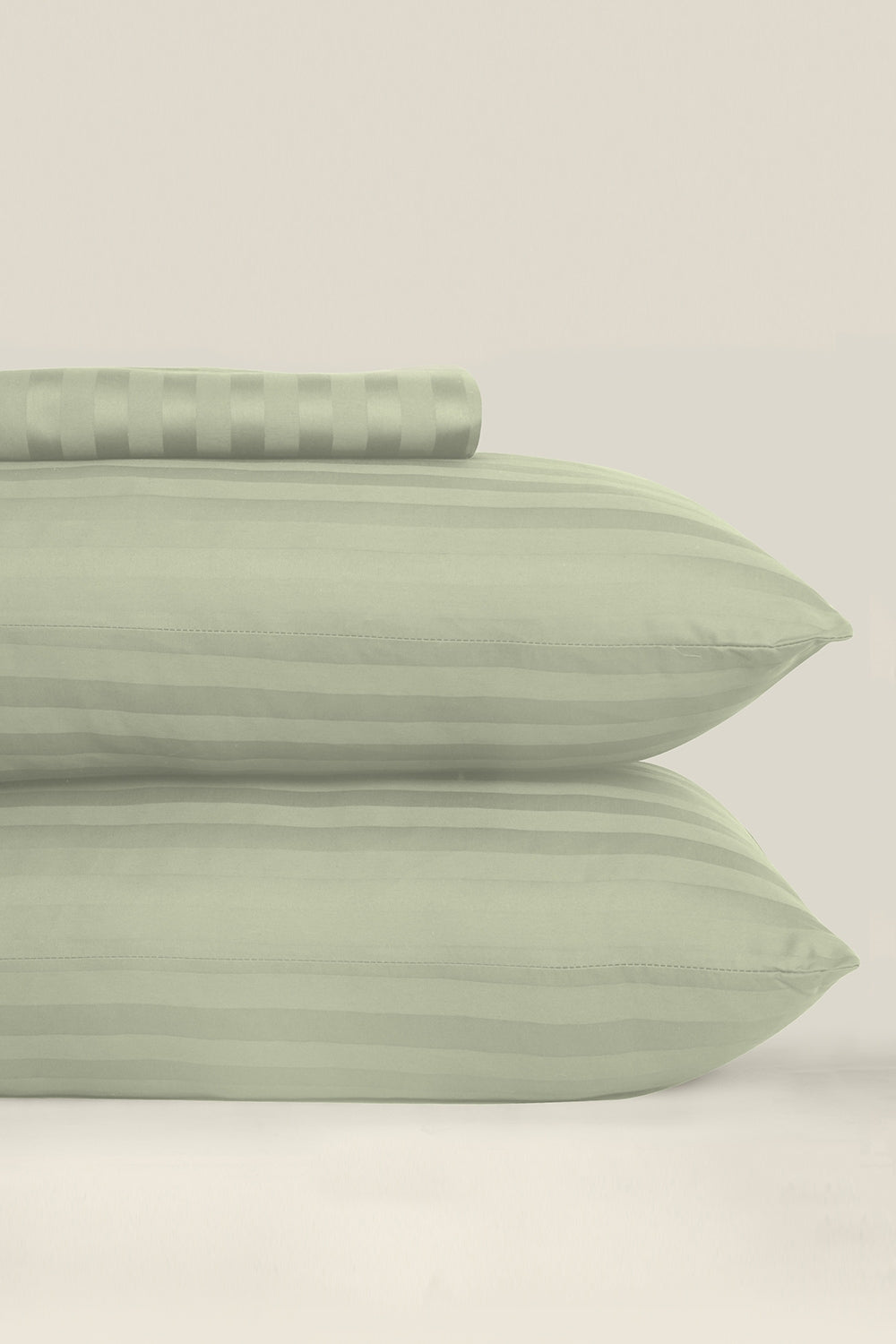 Seacrest Stripe Satin T-250 Bed Sheet Set