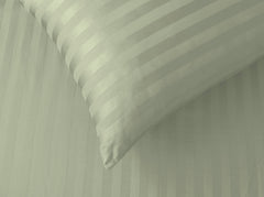 Seacrest Stripe Satin T-250 Bed Sheet Set